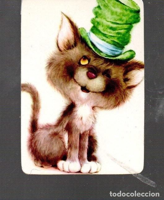 Coleccionismo Calendarios: CALENDARIO DE CLB. N&ordm; 1232 DEL A&Ntilde;O 1987 SIN PUBLICIDAD BONITO GATO CON SOMBRERO