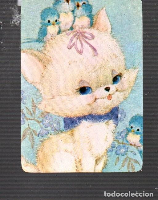 Coleccionismo Calendarios: CALENDARIO DE CLB. N&ordm; 1230 DEL A&Ntilde;O 1987 SIN PUBLICIDAD BONITO GATO