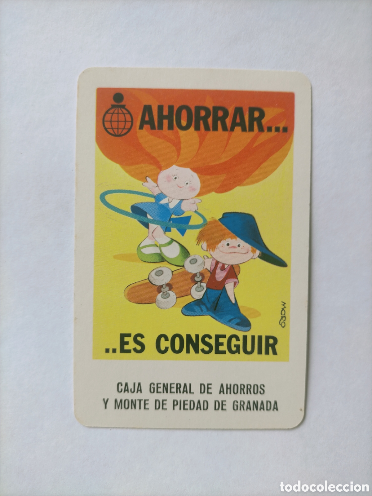 Coleccionismo Calendarios: Calendario fournier 1980 caja de ahorros de Granada