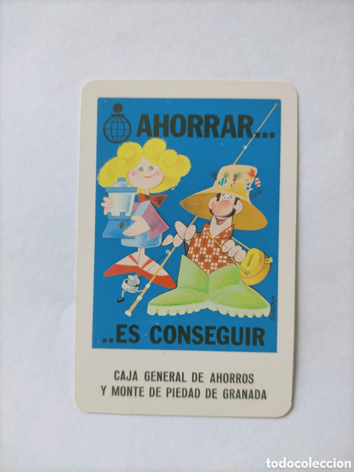Coleccionismo Calendarios: Calendario fournier 1980 caja de ahorros de Granada