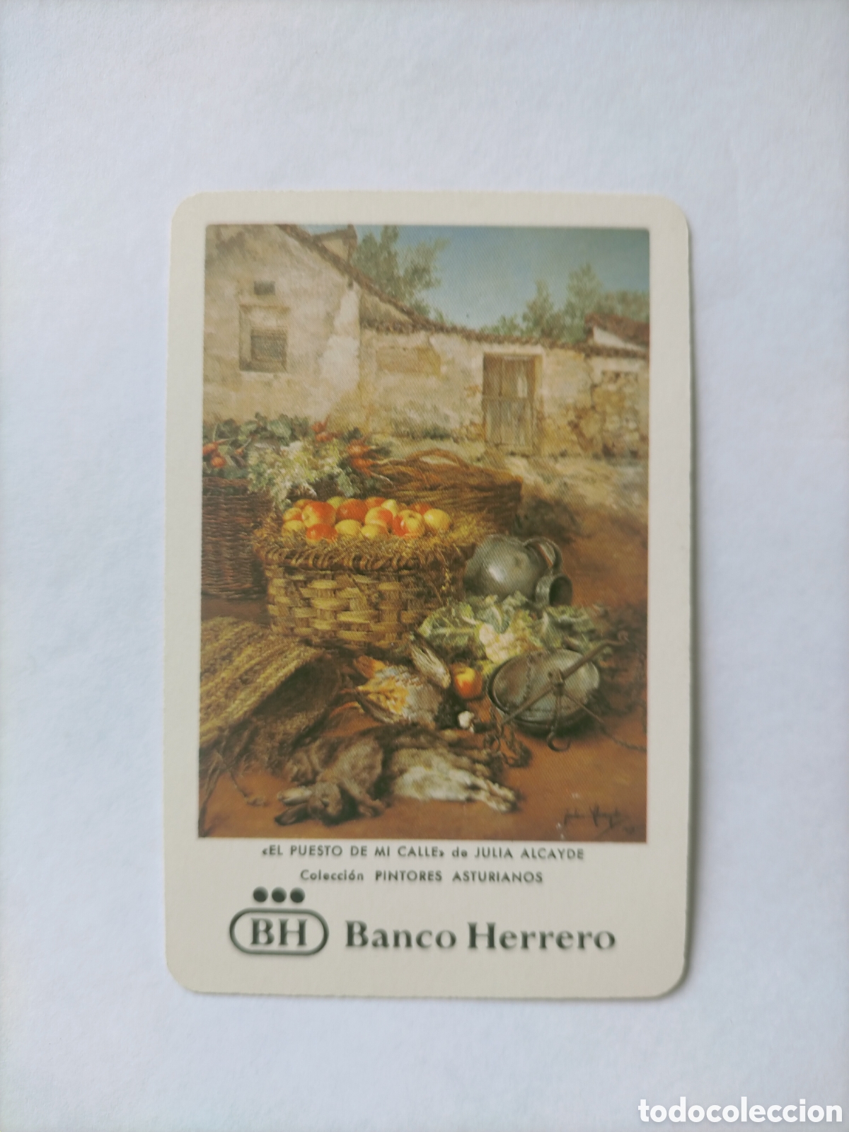 Coleccionismo Calendarios: Calendario fournier 1980 banco Herrero