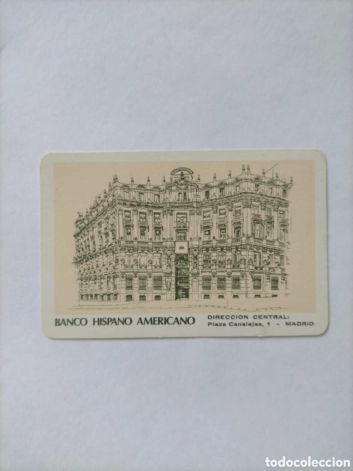 Coleccionismo Calendarios: Calendario fournier 1980 banco Hispano Americano