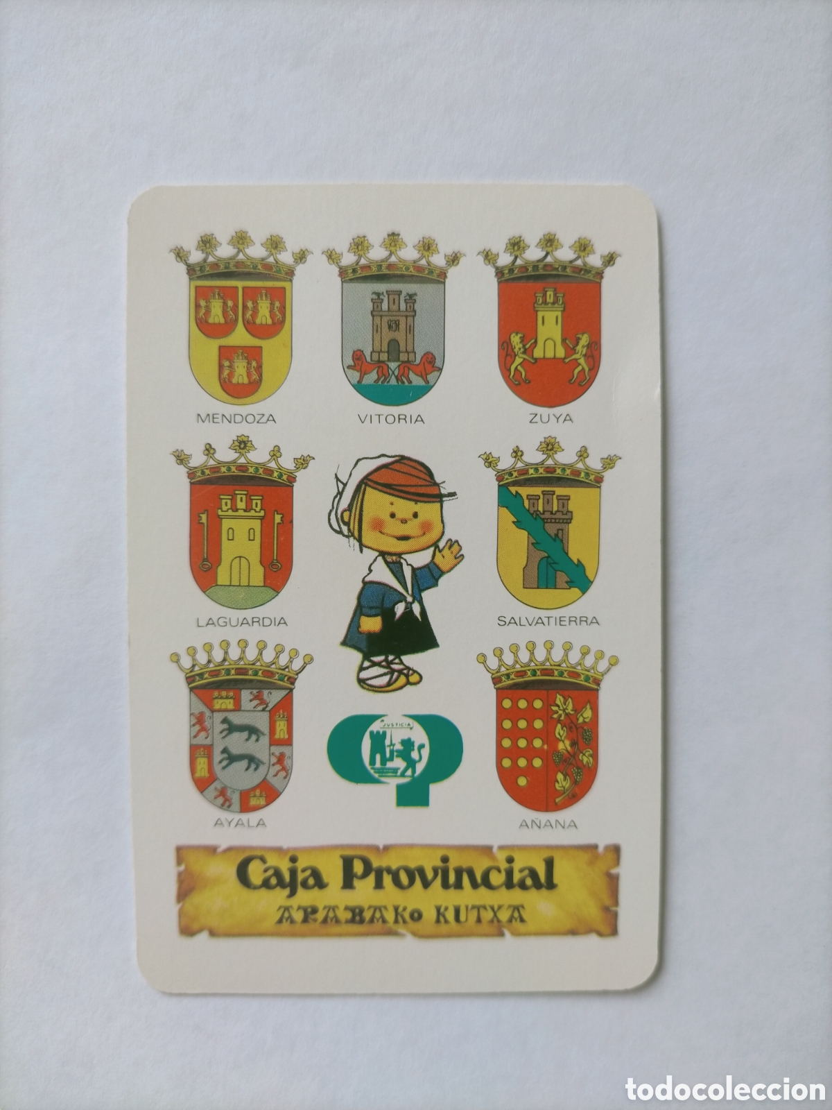 Coleccionismo Calendarios: Calendario fournier 1980 caja Provincial
