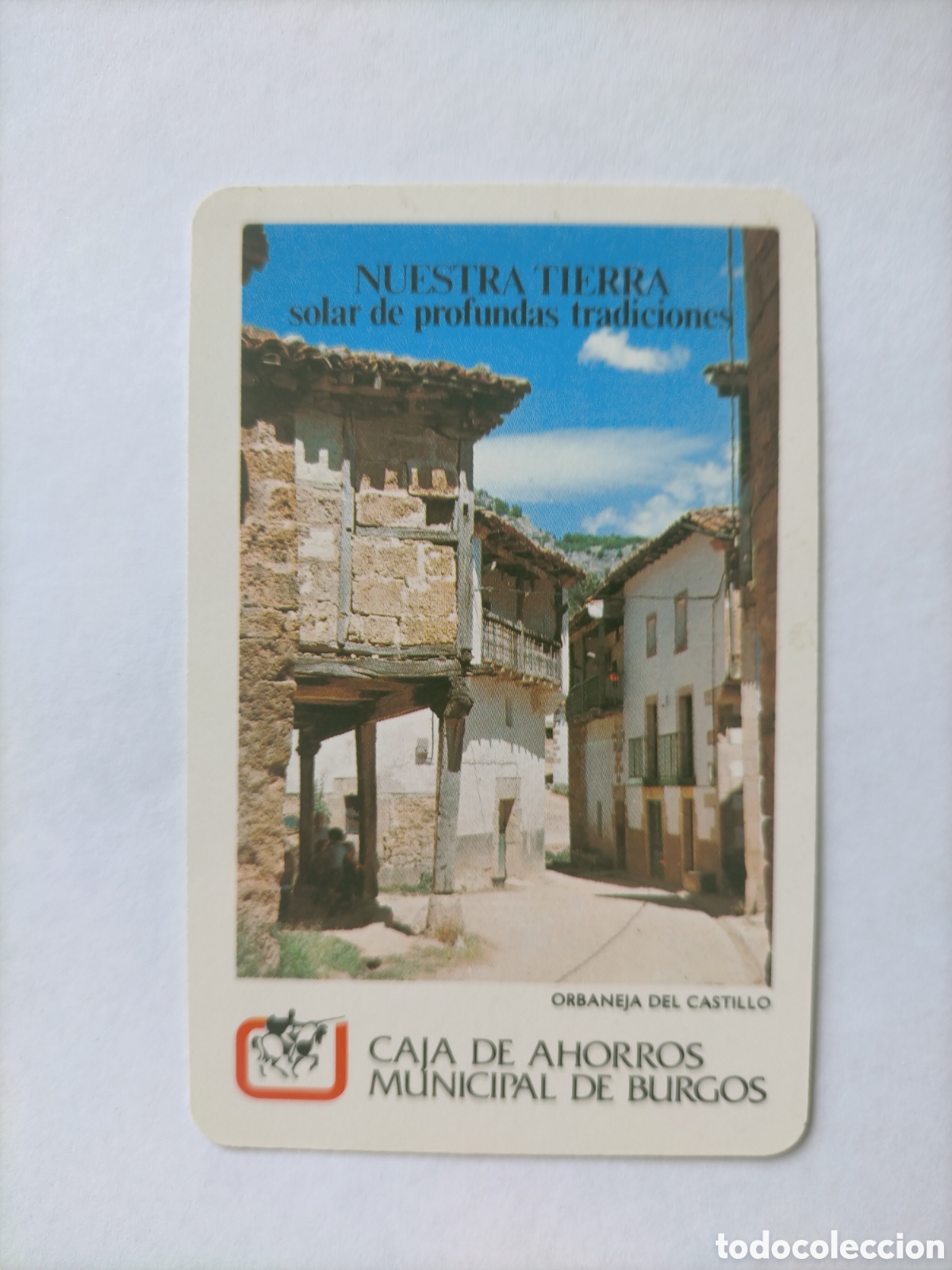 Coleccionismo Calendarios: Calendario fournier 1980 caja de ahorros de Burgos