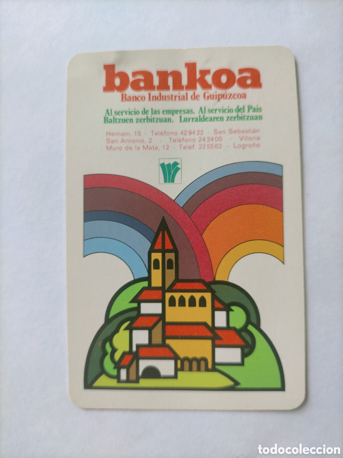 Coleccionismo Calendarios: Calendario fournier 1981 Bankoa