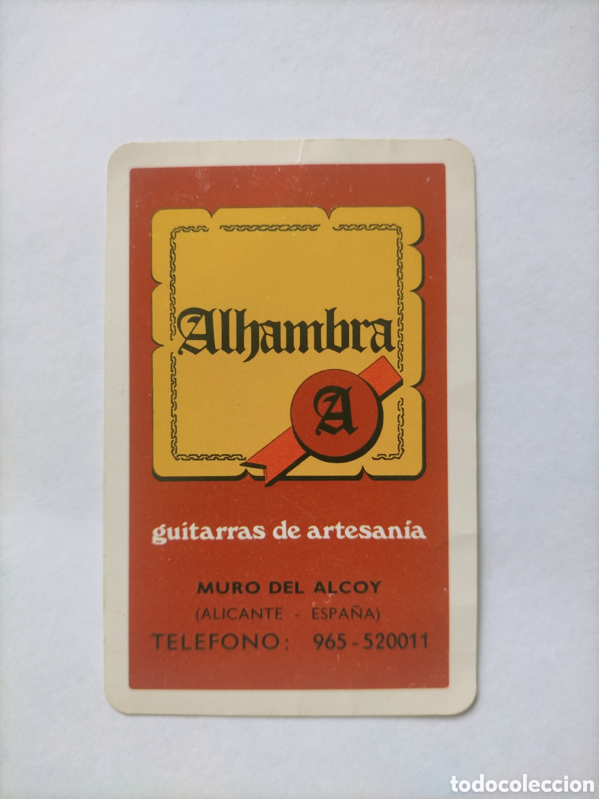 Coleccionismo Calendarios: Calendario fournier 1982 Alhambra