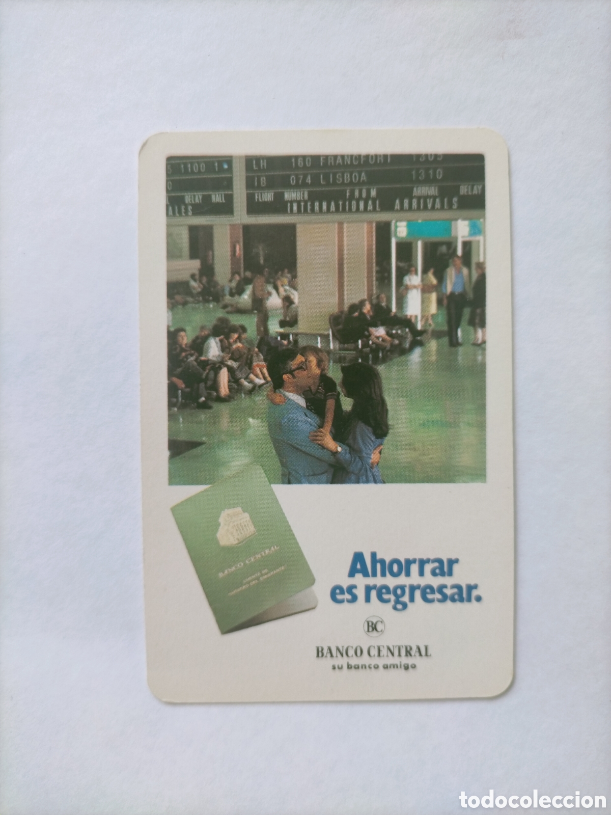 Coleccionismo Calendarios: Calendario fournier 1982 banco Central