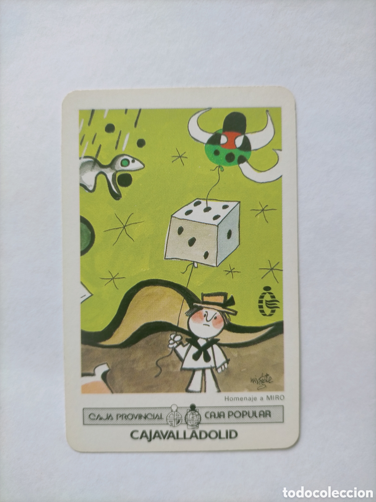 Coleccionismo Calendarios: Calendario fournier 1990 caja Valladolid