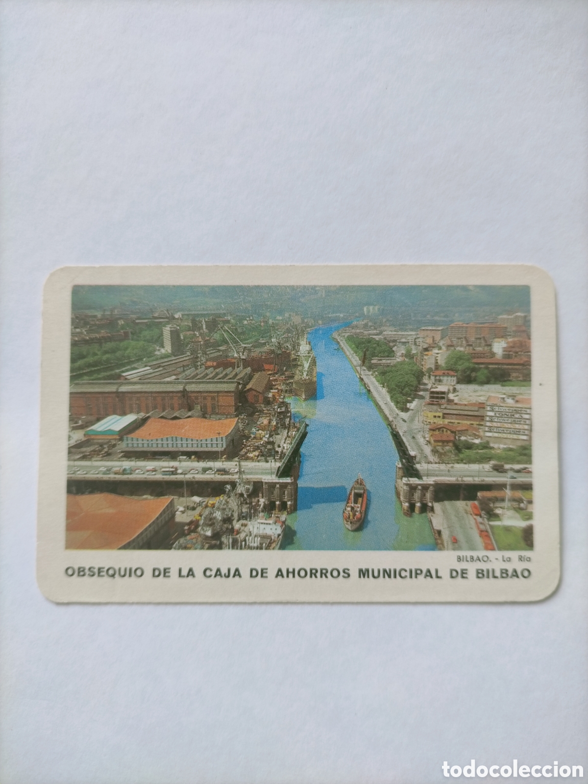 Coleccionismo Calendarios: Calendario fournier 1971 caja de ahorros de Bilbao