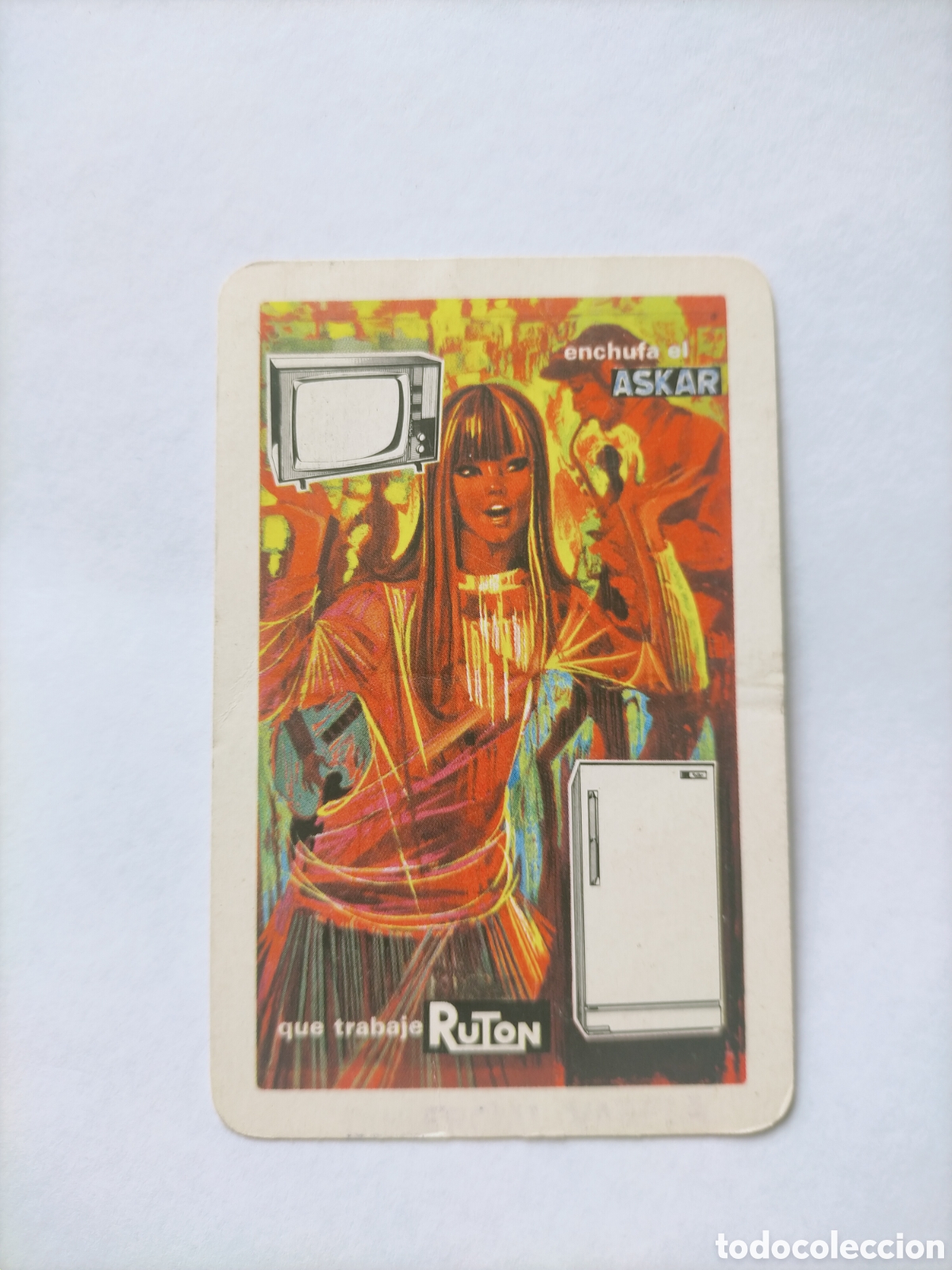 Coleccionismo Calendarios: Calendario fournier 1968 Ruton