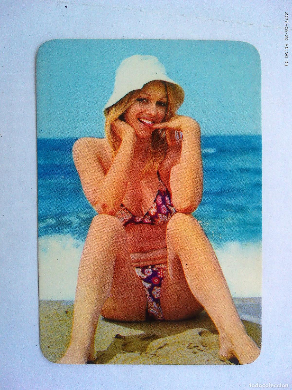 Coleccionismo Calendarios: CALENDARIO DE BOLSILLO DE 1974 CON CHICA . PUBLICIDAD ABARANAUTO, ABARAN ( MURCIA )