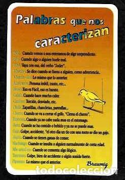 Coleccionismo Calendarios: CALENDARIO DE BOLSILLO DE A&Ntilde;O 2021 CANARIO - PALABRAS QUE NOS CARACTERIZAN - SIN PUBLICIDAD