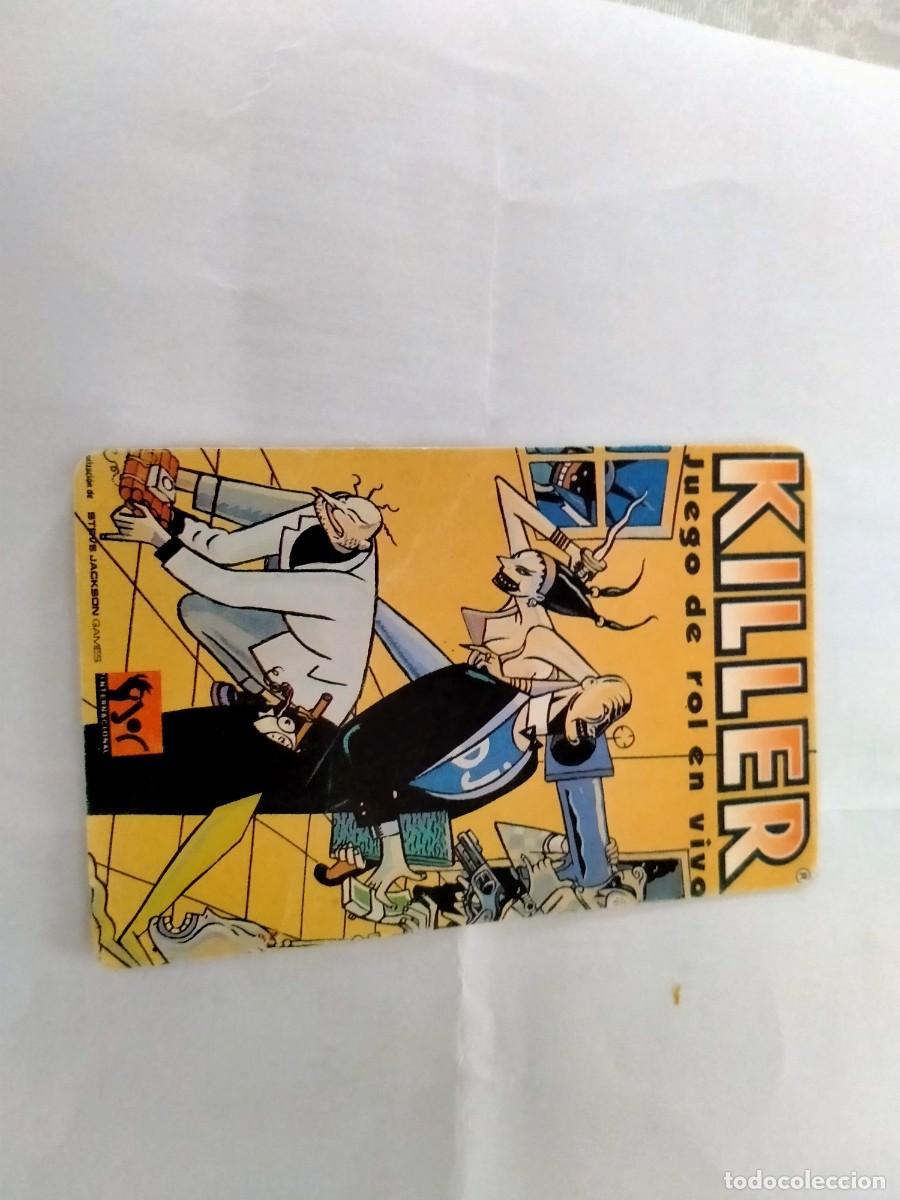 Coleccionismo Calendarios: calendario de killer juego de rol -1994