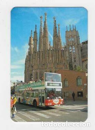 Coleccionismo Calendarios: CALENDARIO DE BOLSILLO ESCUDO DE ORO A&Ntilde;O 2002 BARCELONA - AUTOB&Uacute;S TUR&Iacute;STICO - VER FOTO REVERSO