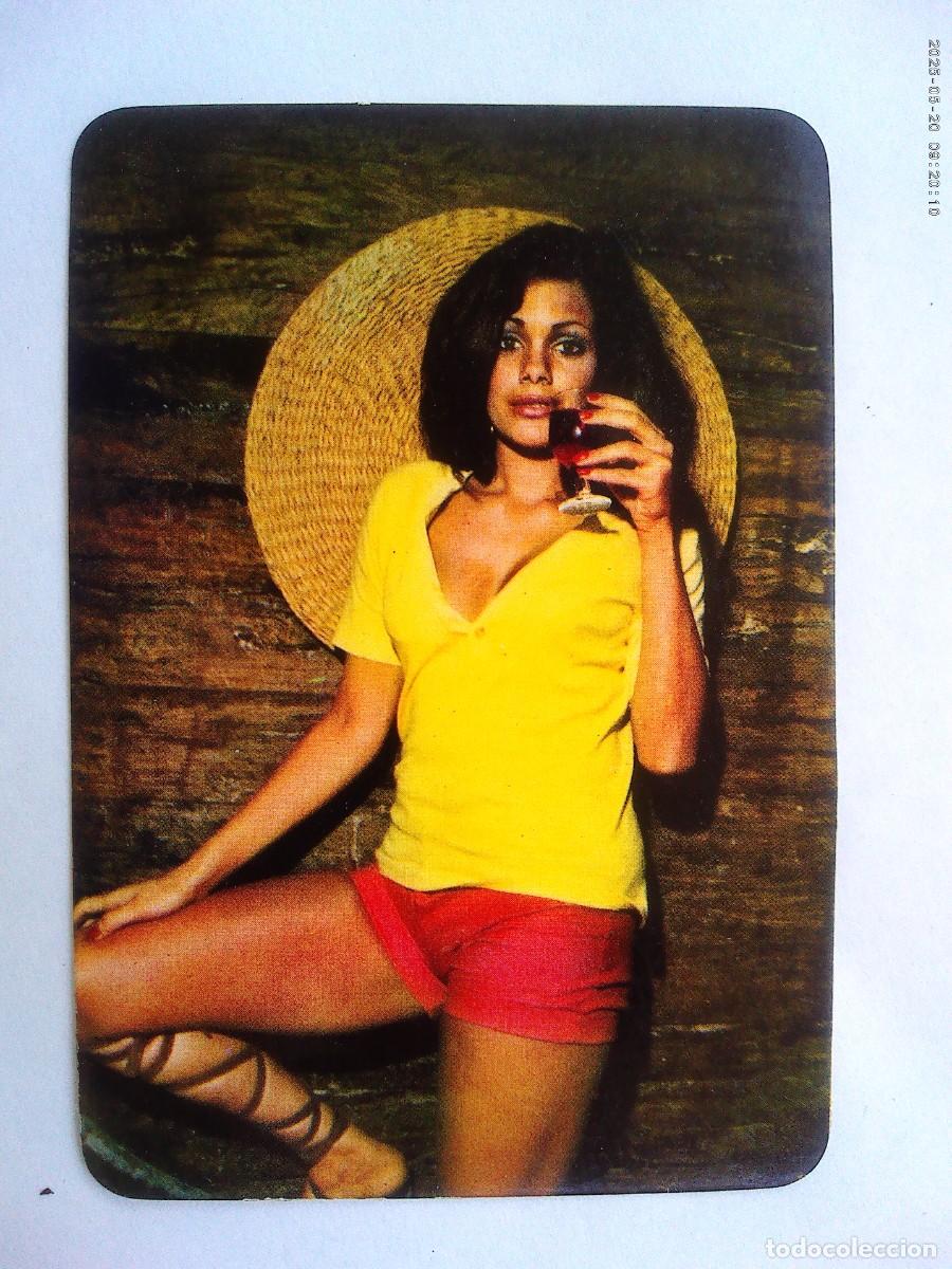 Coleccionismo Calendarios: CALENDARIO DE BOLSILLO DE 1974 CON CHICA . PUBLICIDAD ABARANAUTO , ABARAN ( MURCIA )