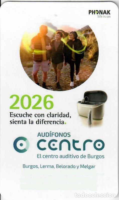 Coleccionismo Calendarios: CALENDARIO DE PUBLICIDAD - A&Ntilde;O 2026 - PHONAK