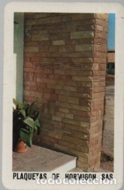 Coleccionismo Calendarios: CALENDARIO FOURNIER PLAQUETA HORMIGON SAS A&Ntilde;O 1966 CAL-10921