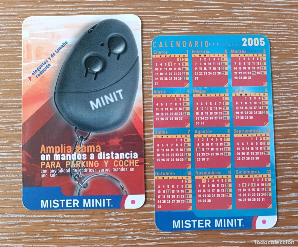 Coleccionismo Calendarios: CALENDARIO BOLSILLO - A&Ntilde;O 2005 - MISTER MINIT - EN CASTELLANO