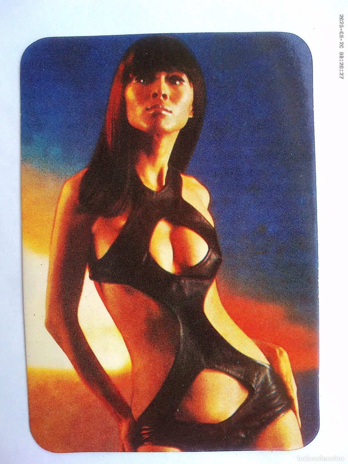 Collectables Calendars: CALENDARIO DE BOLSILLO DE 1974 CON CHICA . PUBLICIDAD ABARANAUTO , ABARAN ( MURCIA )