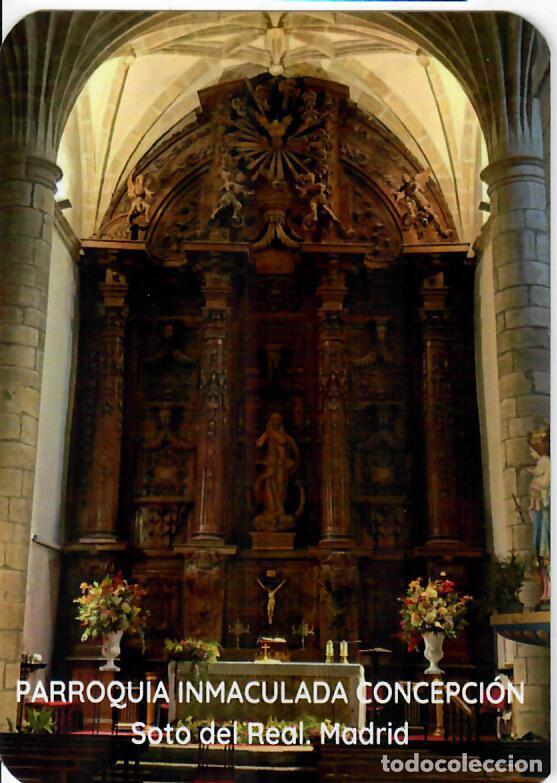 Coleccionismo Calendarios: CALENDARIO DE PUBLICIDAD - A&Ntilde;O 2026 - PARROQUIA INMACULADA CONCEPCI&Oacute;N - SOTO DEL REAL