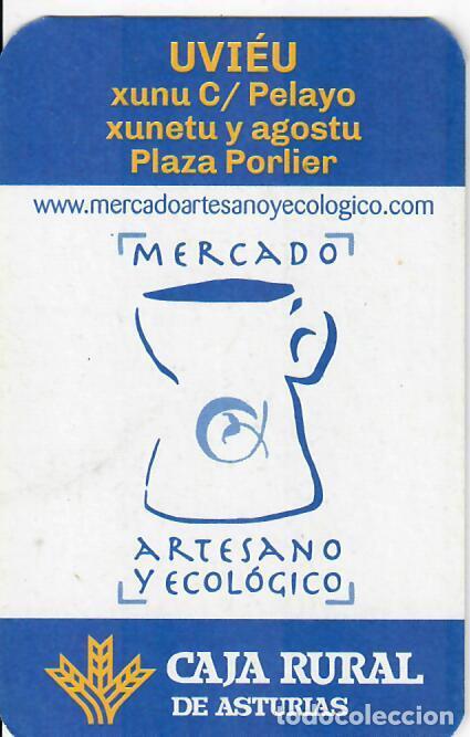 Coleccionismo Calendarios: CALENDARIO DE PUBLICIDAD - A&Ntilde;O 2025 - MERCADO ARTESANO Y ECOL&Oacute;GICO UVI&Eacute;U - CAJA RURAL DE ASTURIAS