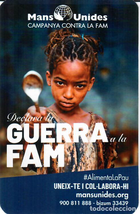 Coleccionismo Calendarios: CALENDARIO DE PUBLICIDAD - A&Ntilde;O 2026 - MANOS UNIDAS (CATAL&Aacute;N)