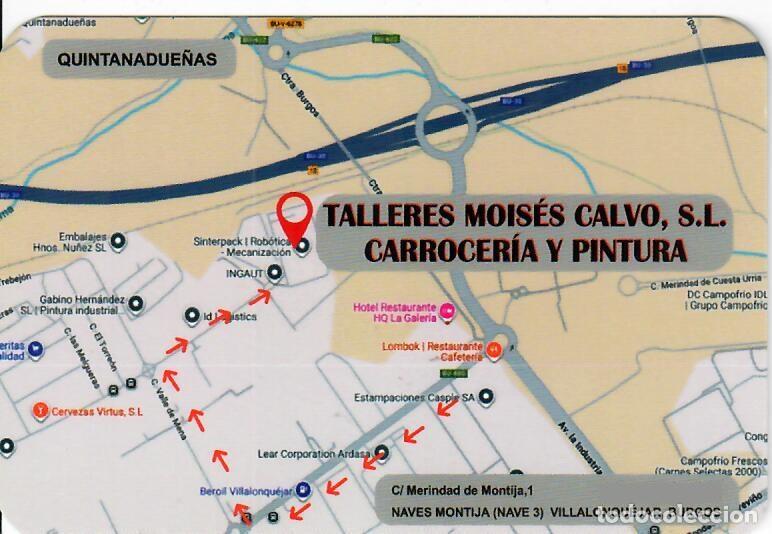 Coleccionismo Calendarios: CALENDARIO DE PUBLICIDAD - A&Ntilde;O 2026 - TALLERES MOIS&Eacute;S CALVO - BURGOS