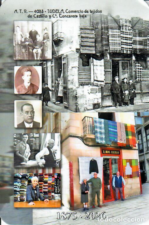 Coleccionismo Calendarios: CALENDARIO DE PUBLICIDAD - A&Ntilde;O 2026 - TEJIDOS CASTILLO - TUDELA