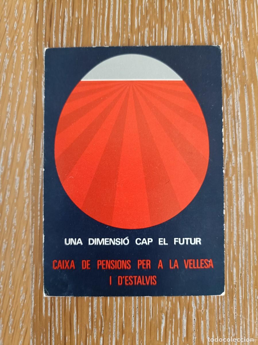 Coleccionismo Calendarios: VCK 4400 - CALENDARIO BOLSILLO - A&Ntilde;O 1972 - CAIXA PENSI&Oacute;N PER A LA VELLESA I D'ESTALVIS BARCELONA
