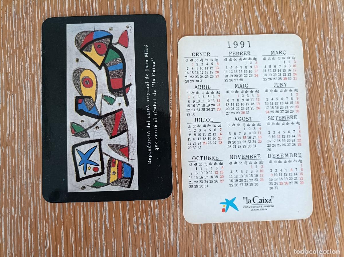 Coleccionismo Calendarios: VCK 4409 - CALENDARIO BOLSILLO - A&Ntilde;O 1991 - LA CAIXA PENSIONS - EN CATAL&Aacute;N - BANCO