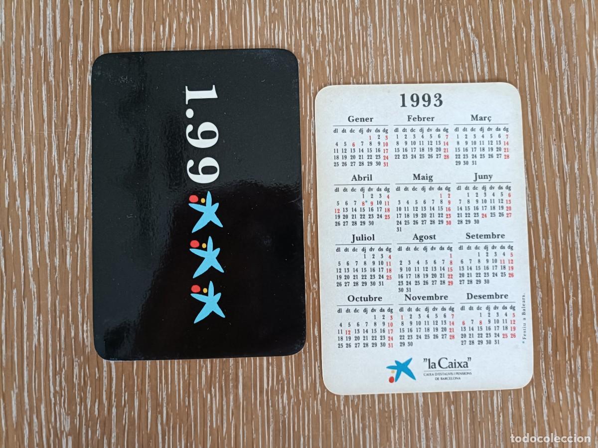 Coleccionismo Calendarios: VCK 4412 - CALENDARIO BOLSILLO - A&Ntilde;O 1993 - LA CAIXA PENSIONS - EN CATAL&Aacute;N - BANCO