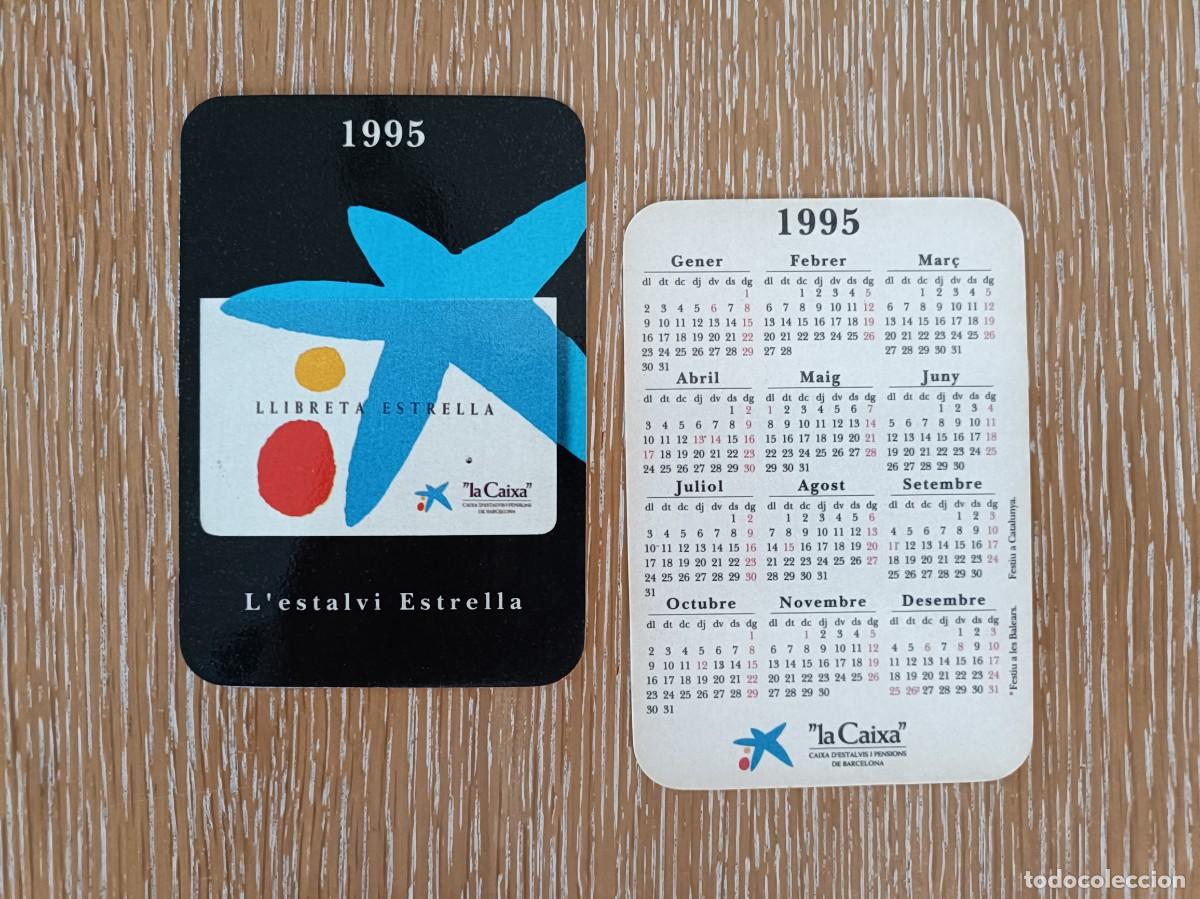 Coleccionismo Calendarios: VCK 4414 - CALENDARIO BOLSILLO - A&Ntilde;O 1995 - LA CAIXA PENSIONS - EN CATAL&Aacute;N - BANCO