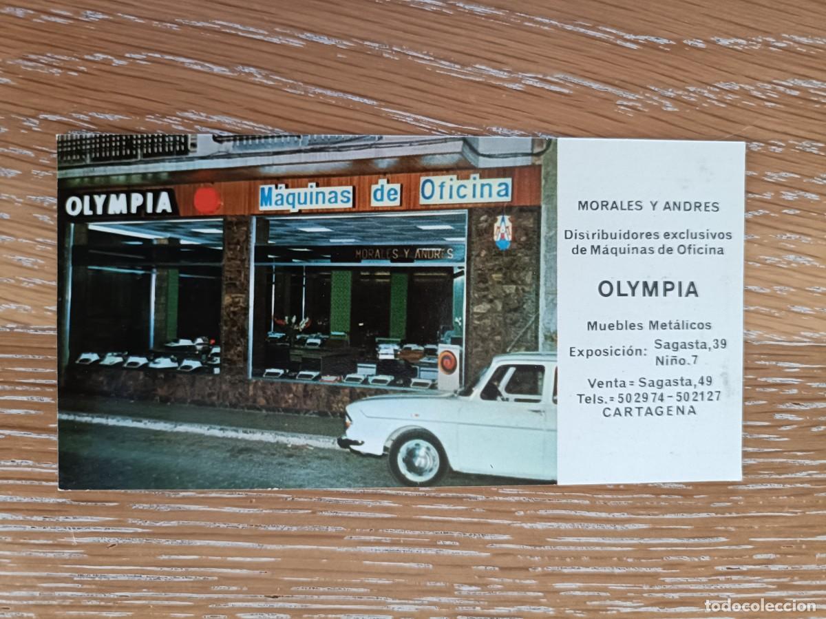 Coleccionismo Calendarios: VCK 4417 - CALENDARIO BOLSILLO - A&Ntilde;O 1971 - M&Aacute;QUINAS DE OFICINA OLYMPIA CARTAGENA MORALES Y ANDR&Eacute;S