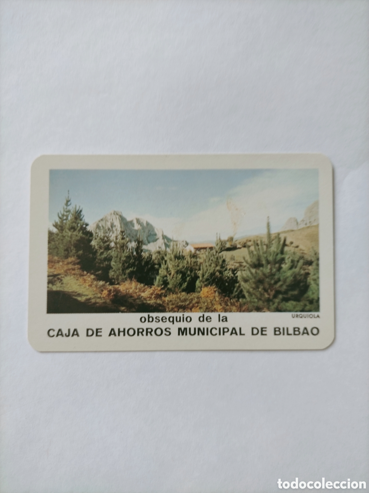 Coleccionismo Calendarios: Calendario fournier 1973 caja de ahorros de Bilbao