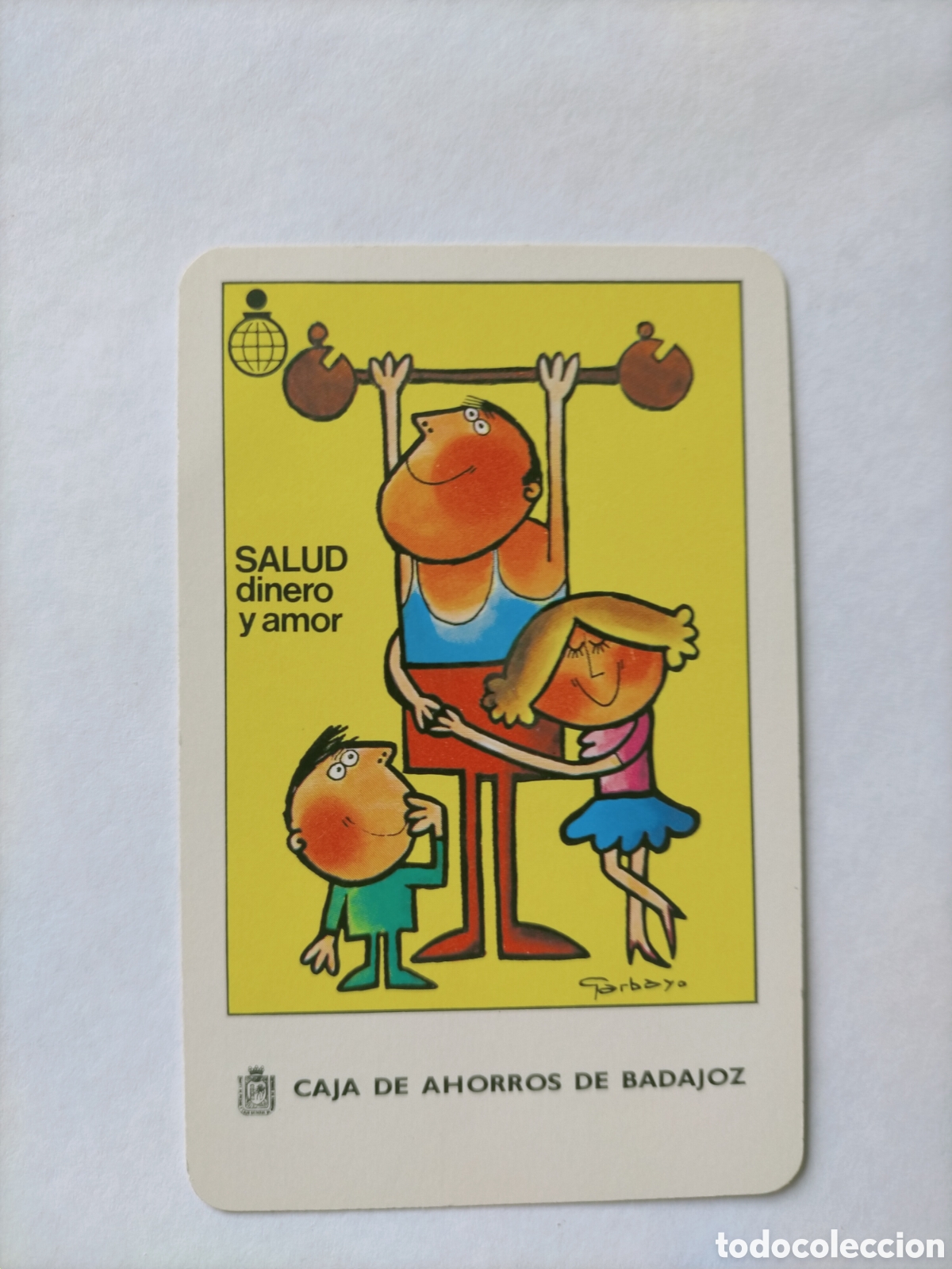 Coleccionismo Calendarios: Calendario fournier 1984 caja de ahorros de Badajoz