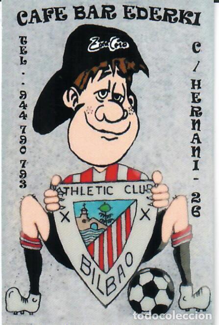 Coleccionismo Calendarios: CALENDARIO DE PUBLICIDAD F&Uacute;TBOL - A&Ntilde;O 2026 - BAR EDERKI - ATHLETIC CLUB DE BILBAO