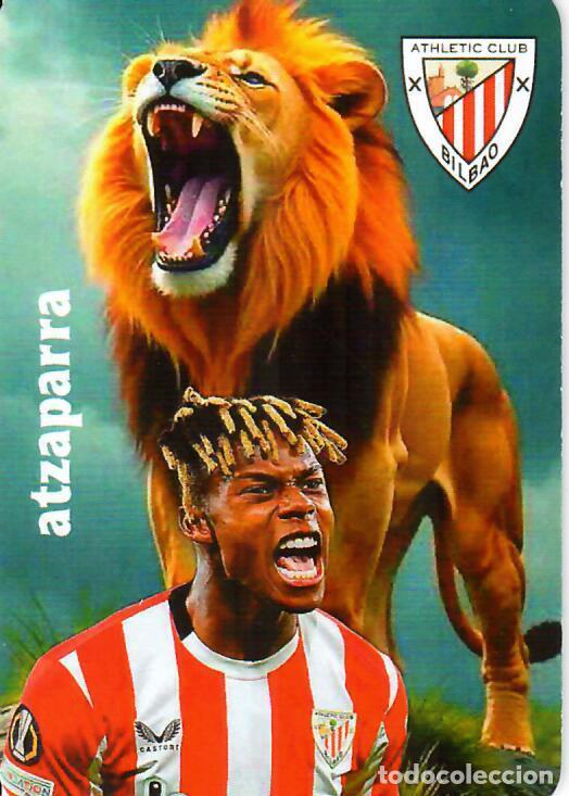 Coleccionismo Calendarios: CALENDARIO DE PUBLICIDAD F&Uacute;TBOL - A&Ntilde;O 2026 - ATHLETIC CLUB DE BILBAO - NICO WILLIAMS