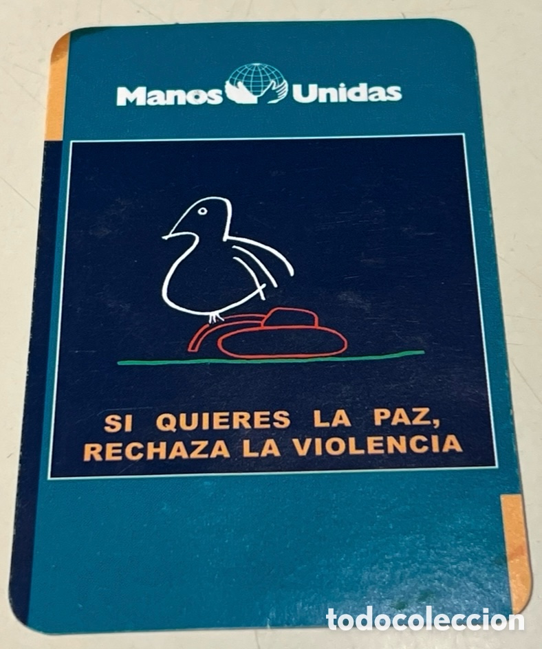 Coleccionismo Calendarios: Calendario de Bolsillo. Manos Unidas. 2002.