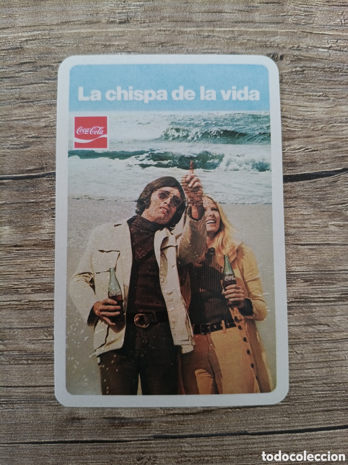 Coleccionismo Calendarios: CALENDARIO FOURNIER A&Ntilde;O 1972 LA CHISPA DE LA VIDA COCA-COLA