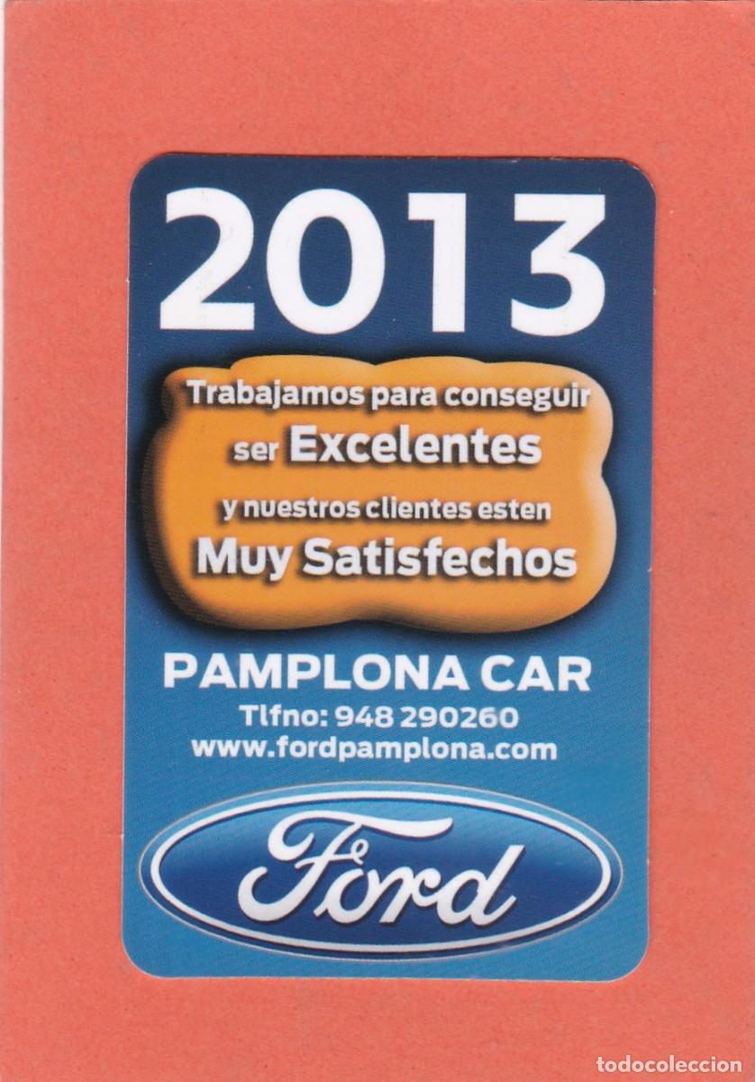 Coleccionismo Calendarios: CALENDARIO 2013 - PAMPLONA CAR - FORD - CONCESIONARIO COCHES