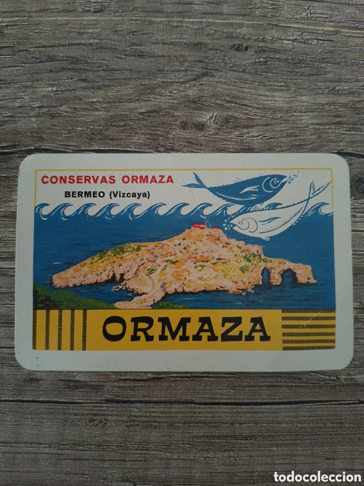 Coleccionismo Calendarios: CALENDARIO FOURNIER A&Ntilde;O 1967 CONSERVAS ORMAZA