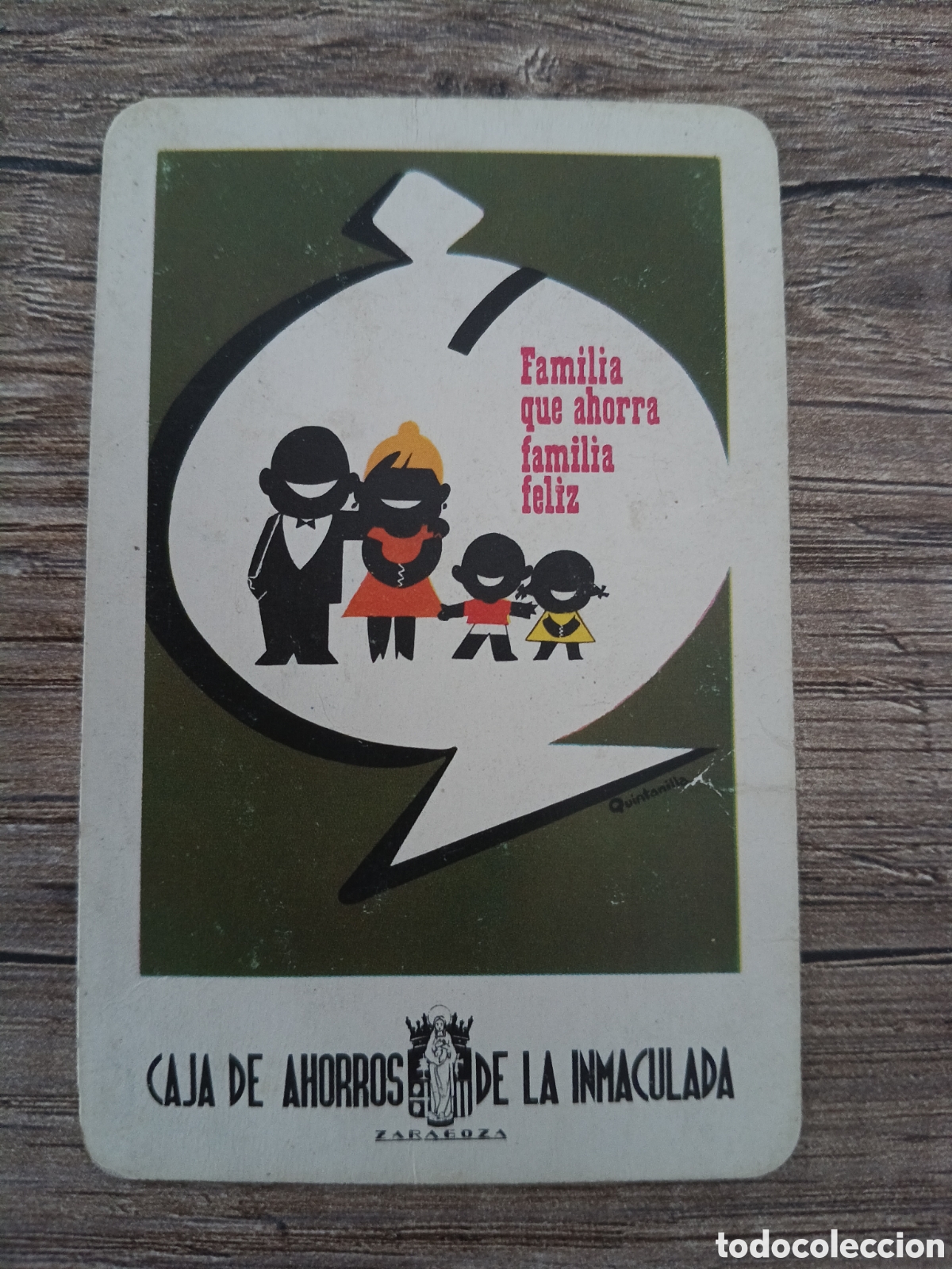 Coleccionismo Calendarios: CALENDARIO FOURNIER A&Ntilde;O 1965 CAJA DE AHORROS DE LA INMACULADA