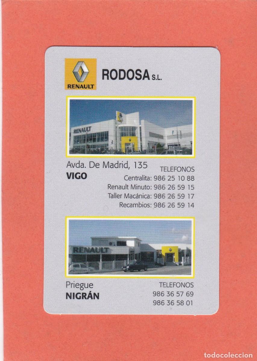 Coleccionismo Calendarios: CALENDARIO 2008 - RODOSA - RENAULT - CONCESIONARIO COCHES
