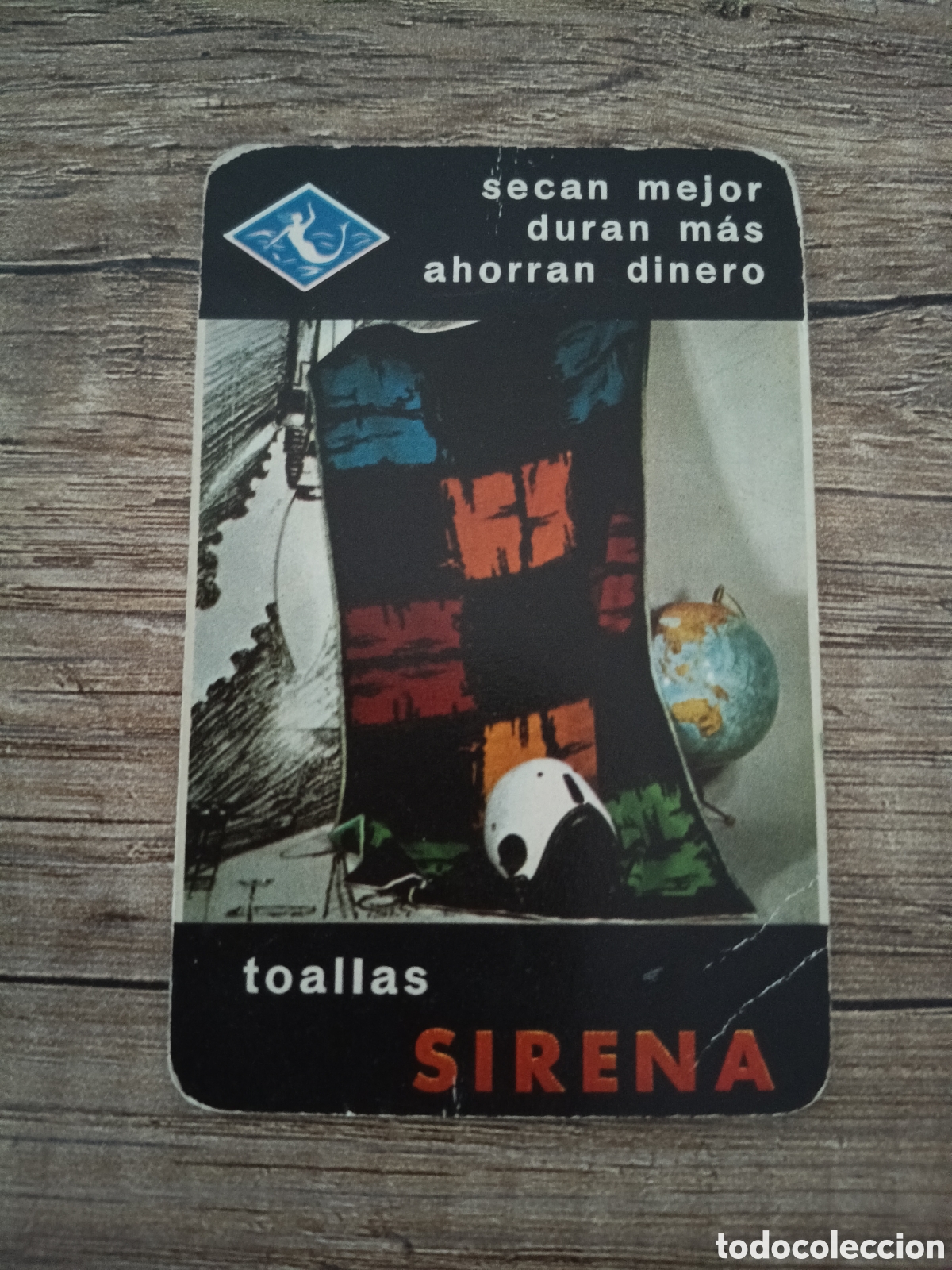 Sammeln von Kalendern: CALENDARIO FOURNIER A&Ntilde;O 1965 TOALLAS SIRENA