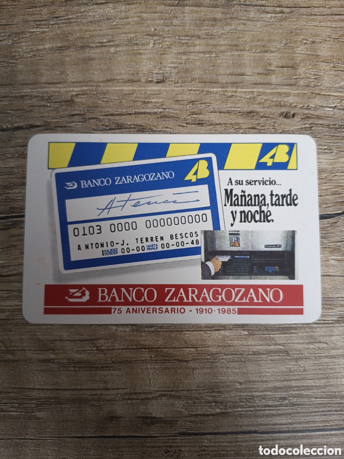 Collectionnisme Calendriers: CALENDARIO FOURNIER A&Ntilde;O 1985 BANCO ZARAGOZANO