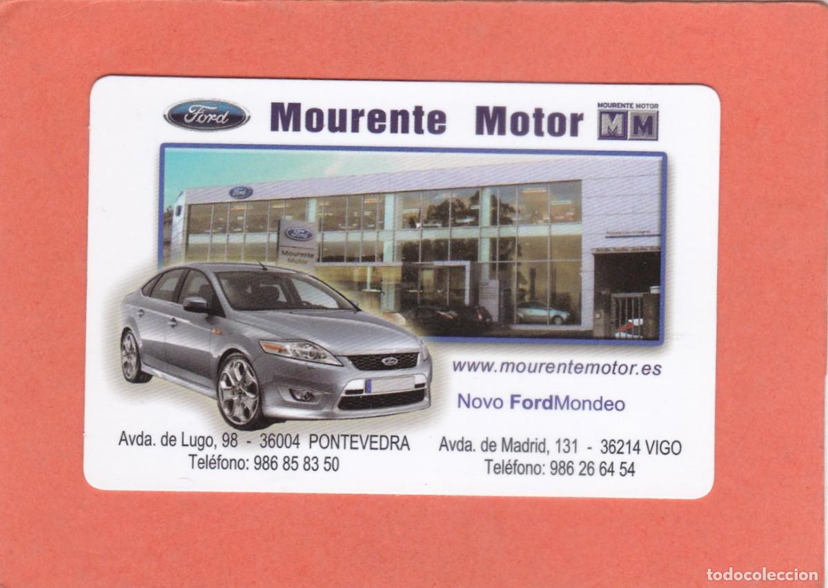 Coleccionismo Calendarios: CALENDARIO 2008 - MOURENTE MOTOR - NOVO FORD MONDEO - CONCESIONARIO COCHES (GALLEGO)