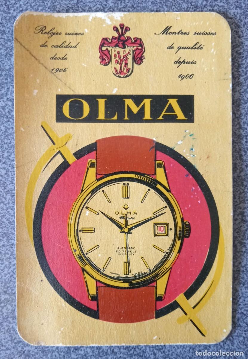 Coleccionismo Calendarios: Calendario 1960 Relojes Olma