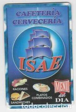 Coleccionismo Calendarios: CALENDARIO DE BOLSILLO A&Ntilde;O 2004 CAFETER&Iacute;A - CERVECER&Iacute;A ISAE - SANTANDER - VER FOTO REVERSO