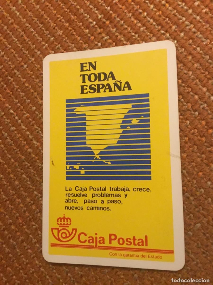 Coleccionismo Calendarios: Calendario Fournier, caja postal 1987