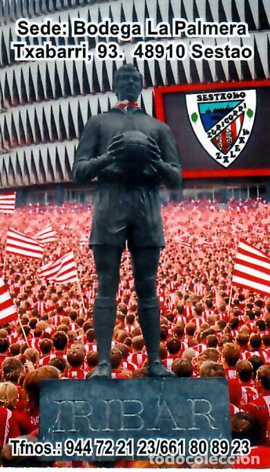 Coleccionismo Calendarios: CALENDARIO DE PUBLICIDAD F&Uacute;TBOL - 2026 - PE&Ntilde;A SESTAOKO ZURIGORRI ATHLETIC CLUB DE BILBAO - IRIBAR
